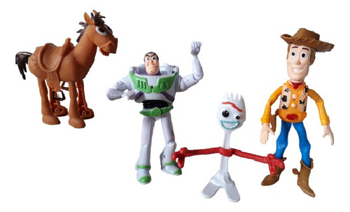 Toy Story Set X 4 Muñecos Articulad Grandes Hermoso Sale Ya
