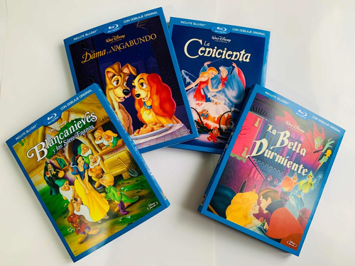 La Dama Y Vagabundo Doblaje Original Blu-ray Disney Custom (Usado)