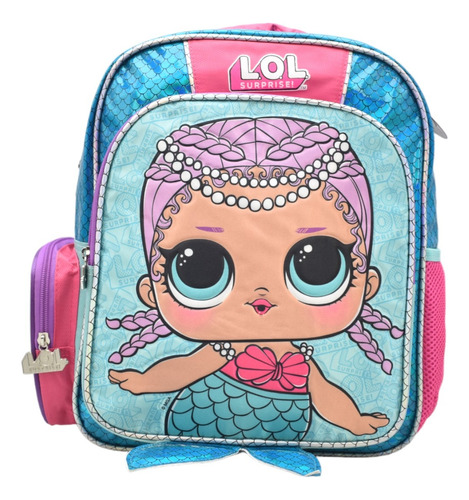 Mochila Lol Surprise Sirena Estampado Multicolor Kinder 158711 Ruz