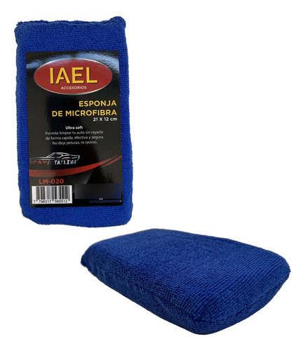 Paño de limpieza Iael LM-020 franela azul