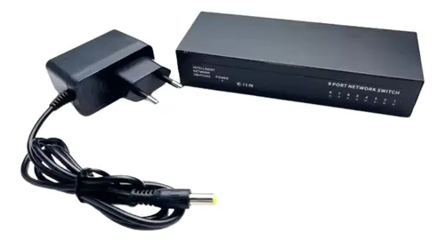 W-link Switch 8 Puertos Gb Caja Metal Automático
