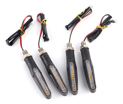 Keenso 4 Luces Intermitentes Universales Para Motocicleta, 1