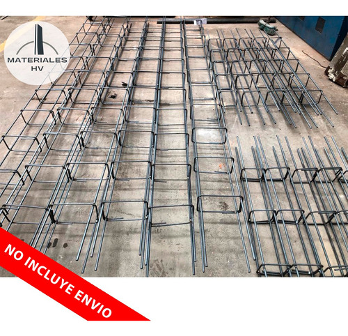 Columnas Armadas X 3 Mts - Hierro 10mm - Estribos 6mm 10x10