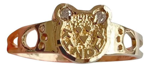 Anillo De Graduación Kínder Oro Macizo 10k Mod K-11