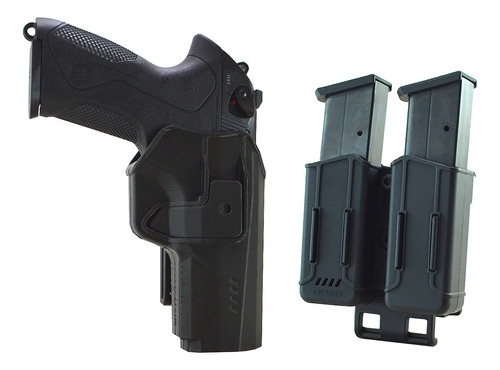 Combo Pistolera Nivel 2 + Porta Cargador Doble Beretta Px4 