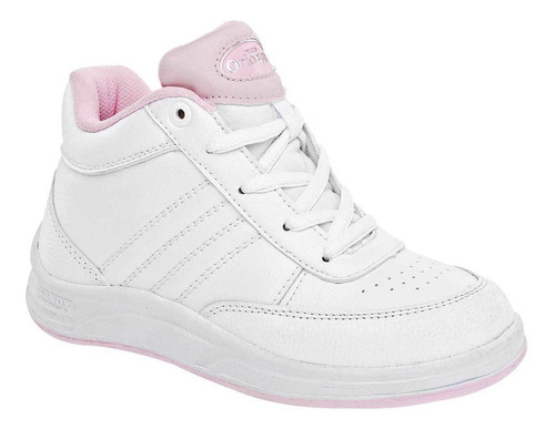 Tenis Niña Sandy 6020 Blanco Rosa 15-17 022-567