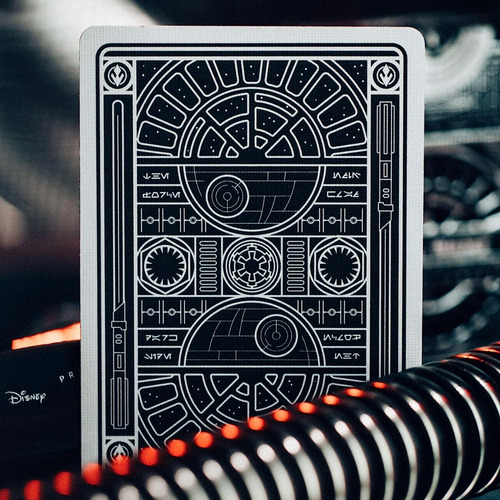 Theory11 Baraja Póker Star Wars Silver Edition Dark Side