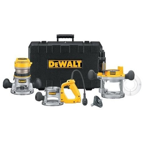 Enrutador Dewalt, Kit De Base Fija/de Inmersión, 12 Amperios