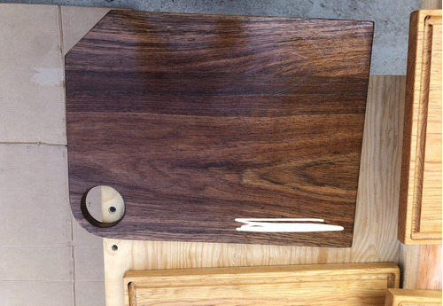 Tabla Para Picar O Servir Premium Parota 25 X 35 Cm
