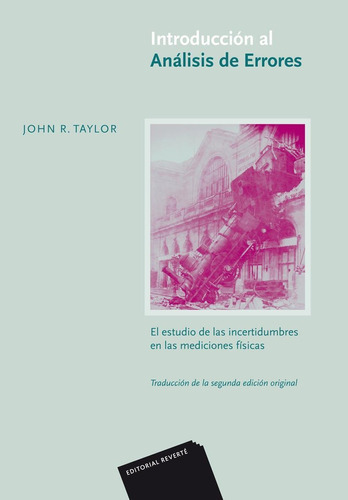 Introduccion Al Analisis De Errores, De Taylor. Editorial Reverte En Español