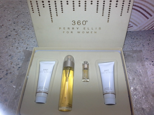 Imagen 2 de 6 de Perfume Original Perry Ellis Set De Regalo Para Damas