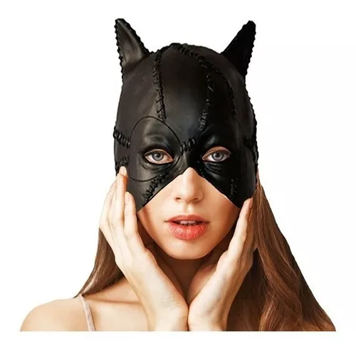 Pedir prestado competencia Adecuado Mascara De Latex Premium De Gatubela Mujer Gato De Batman