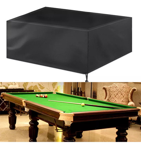 Funda De Mesa De Billar De Resistente Polvo Y Agua 8 Pies