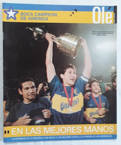 Revista Especial Ole - Boca Juniors Campeon De America 2000