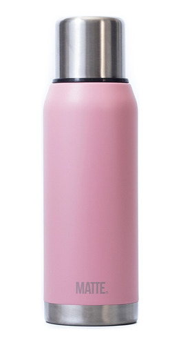 Nuevo Termo Matte Acero Inoxidable 1 Litro
