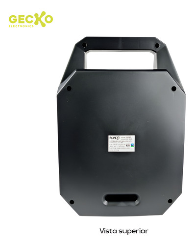 Bocina Gecko 6.5 Portátil Con Bluetooth Tws Luz Led 2000w
