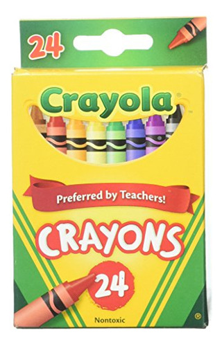 Crayola 24 Count Caja De Lápices De Colores No Tóxicos Color