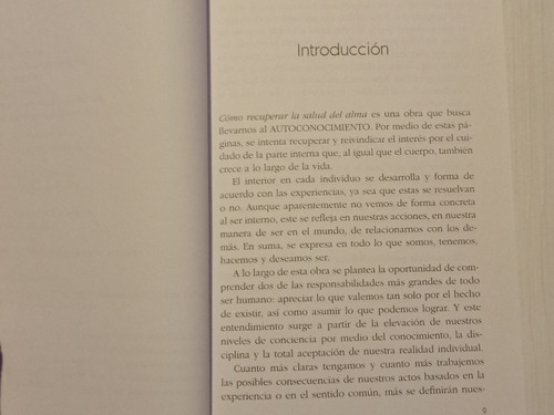 Cómo Recuperar La Salud Del Alma, Marina Palmer Carrillo (Reacondicionado)