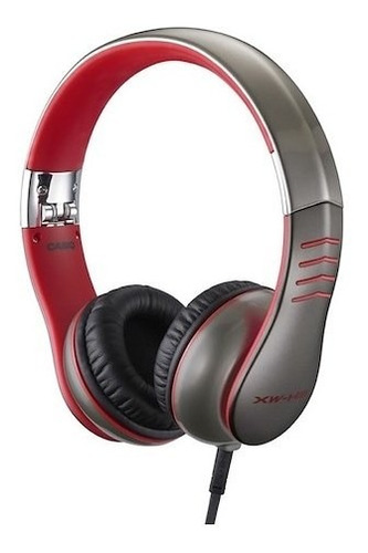 Auricular Casio Xw-h3 Circumaurales Rojo