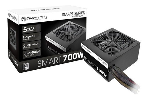 Fuente de poder para PC Thermaltake Technology Smart M Series SP-750AH3CCB-A 700W