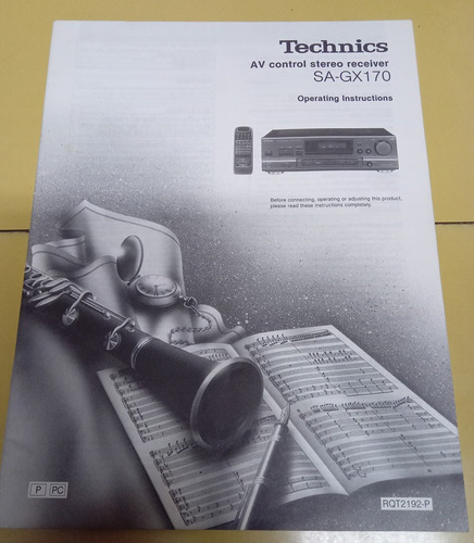 Technis Sintoamplificad Sa-gx170 + Casetera 110w +cd Pionner (Usado)