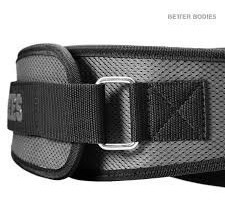 Pro Lifting Belt Better Bodies Cinturón Pesas Negro Y Gris