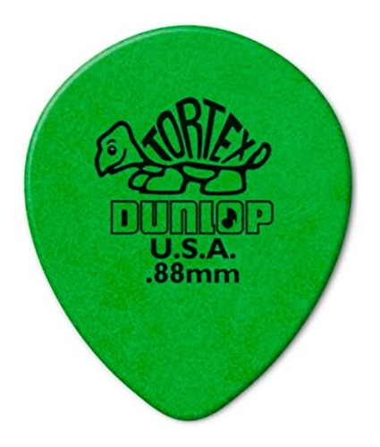 Pack 5 Pajuelas Dunlop Tortex Teardrop .88mm
