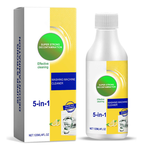Limpiador De Lavadora De 120 Ml, Suplemento De Limpieza Para