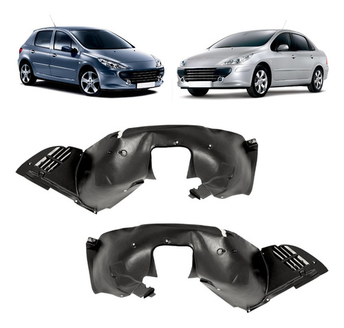 Guardaplast Pasarrueda Delantero Peugeot 307 06/12 Juego X2