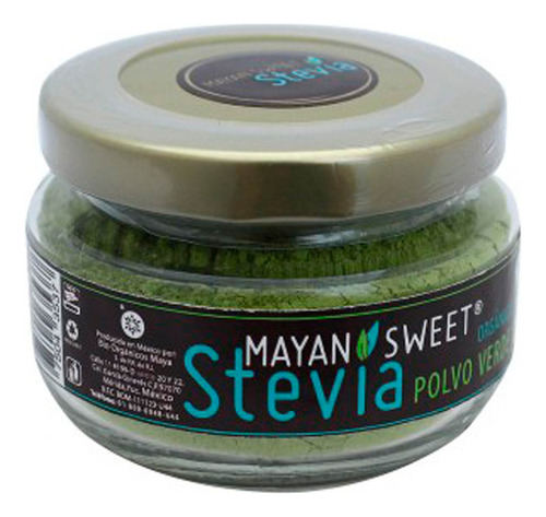 Polvo Molienda Mayan Sweet Stevia Hoja Deshidratada 40g