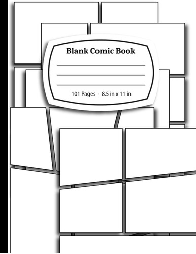 Libro: Blank Comic Book: An Empty Book For Your Heros Journ