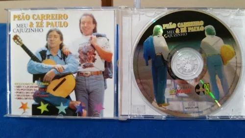 Cd Peão Carreiro E Zé Paulo,meu Cajuzinho Ler Descrição!