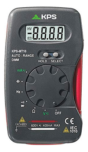 Mt10 Multímetro Digital De Tamaño De Bolsillo Voltaje Ac/dc