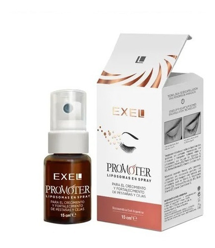 Exel Promoter Spray Cejas Y Pestañas - Acción Antioxidante