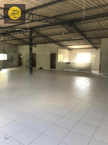 Salão Para Alugar, 230 M² Por R$ 2.500,00/mês - Vila Moraes - Mogi Das Cruzes/sp - Sl0014
