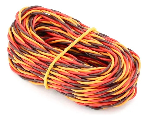 5 Metros - Cabo Fio Extensão De Servo 22awg Heavy Duty Jr