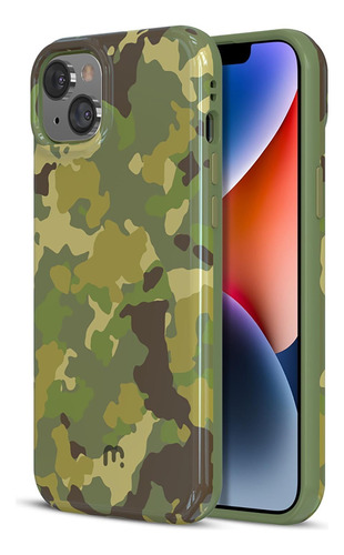 . Funda Mybat Chic Para iPhone 14 Diseño Camuflaje