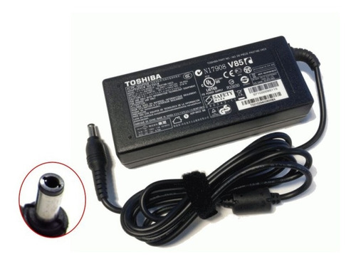 Imagen 1 de 1 de Cargador Toshiba 19v 3.42a Punta 5.5*2.5mm **tienda Física**