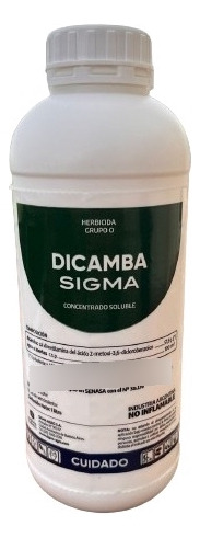 Herbicida Dicamba 57,8 Selectivo Para Hoja Ancha Dicamba 1l 