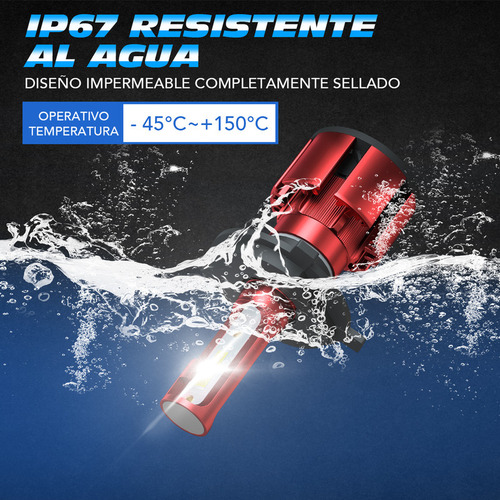 Para Nissan Versa 2007-2019 H4 H11 Kit De Focos Led Y Niebla