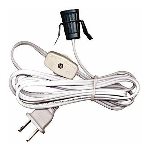 Heavy-duty Estilo Clip Cord Set Con Socket, Interruptor Y En