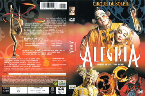 Cirque Du Soleil Colección Aniversario (17 Dvd)