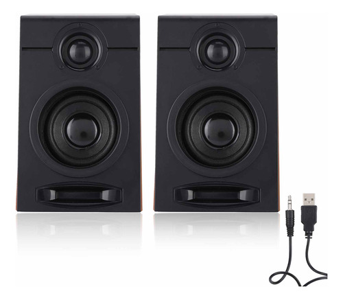Par De Subwoofer Para Pc, Altavoces De Computadora De Graves