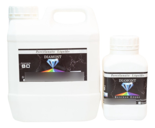Resina Epoxi Cristal Vidrio Liquido Diamont 3600gr En El Dia