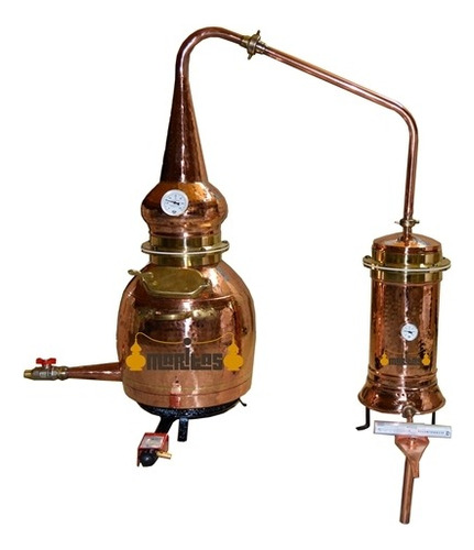 Alambique Destilería De Pruebas Modelo Whisky-gin 20 Lts.