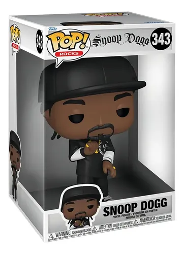 Snoop Dogg Funko Pop! フィギュア Funko Pop! Snoop Dogg 343 # 10 polegadas | MercadoLivre