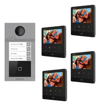 Comprar Video Portero Ip Wifi 4 Apartamentos Hikvision Monitor 4.3