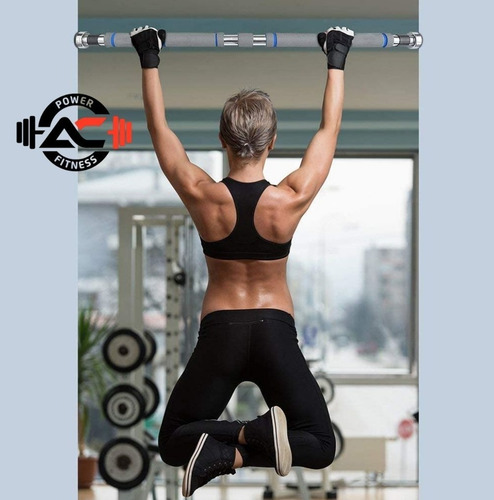 Imagen 5 de 6 de Barra Para Dominadas Para Puerta Hasta 100kg