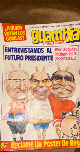 Revista Guambia De Colección 1985 Edición Electoral. Véala