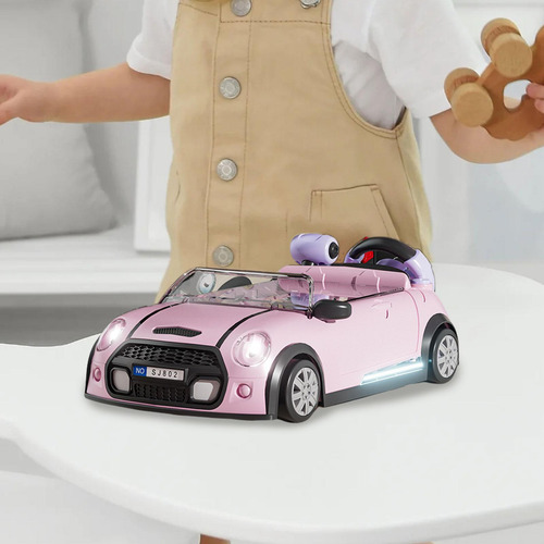 Juguetes Con Volante, Juego De Carreras De Autos De Rosa